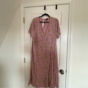 NWOT - Torrid - Lemon Midi Summer Dress